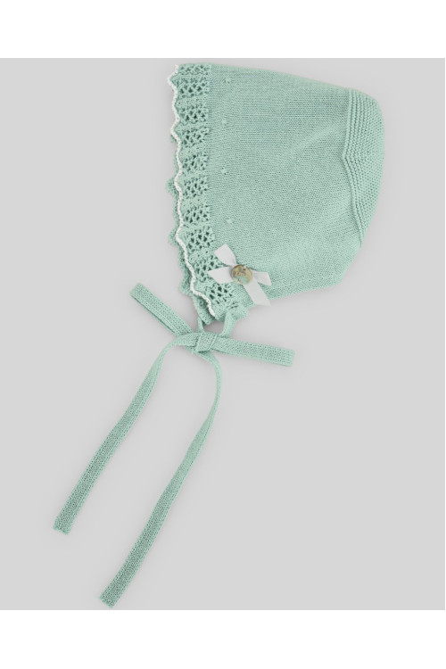 Capota Punto \'Cauce\' Verde Agua/Blanco