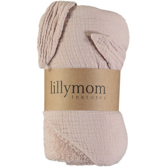 Capa De Baño Rizo Orejitas Xl Towel Textures Nude