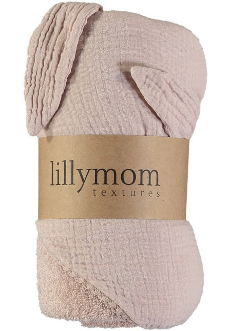 Capa De Baño Rizo Orejitas Xl Towel Textures Nude