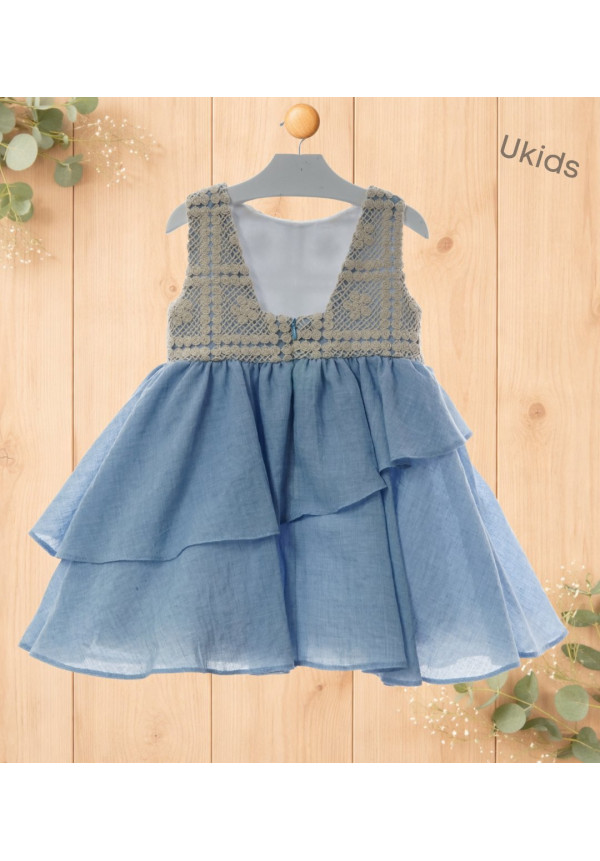 Vestido Infantil Art.0503 'Familia Nagare' Nautico