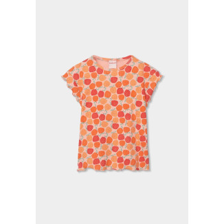 Pijama Canalé Estampado Niña Naranja