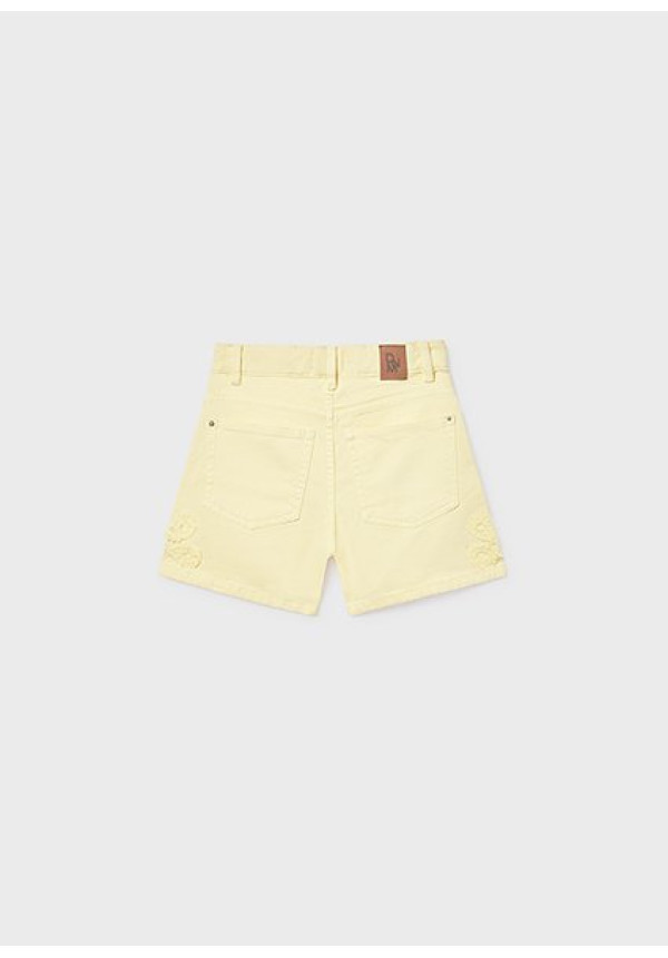 Pantalon Corto Sarga Fantasia Vainilla