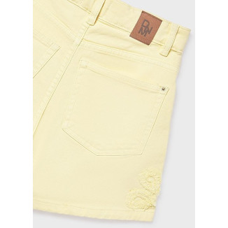 Pantalon Corto Sarga Fantasia Vainilla