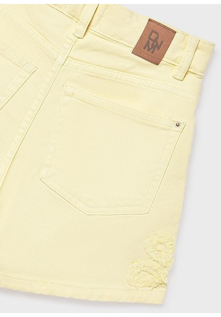 Pantalon Corto Sarga Fantasia Vainilla