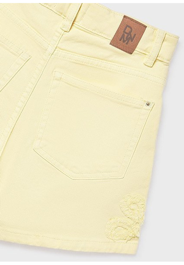 Pantalon Corto Sarga Fantasia Vainilla