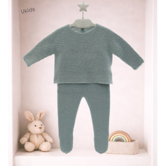 Conjunto Polaina Bebe Art. 2005 Musgo