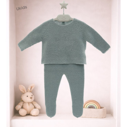 Conjunto Polaina Bebe Art. 2005 Musgo