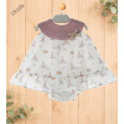 Jesusin Con Braguita Art.0181 'Familia Irina' Rosa Empolvado