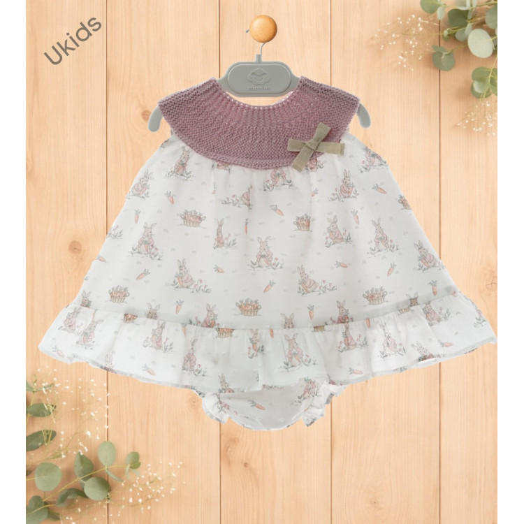 Jesusin Con Braguita Art.0181 'Familia Irina' Rosa Empolvado