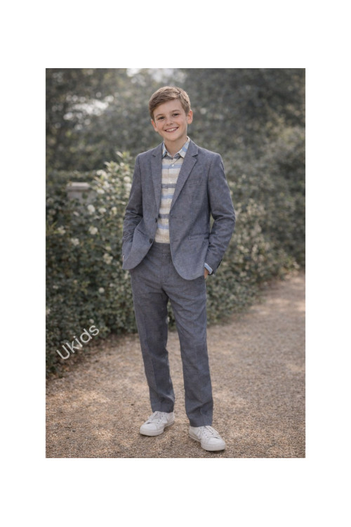 Traje De Chaqueta Niño Color Color Marino Mezcla