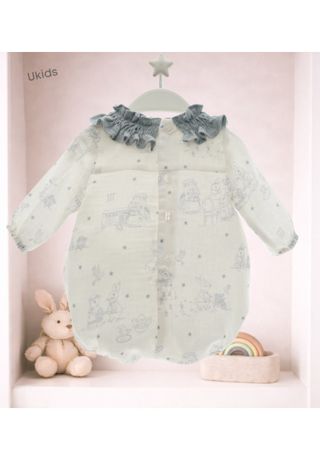 Pelele Art.9108 \'Familia Paola\' Celeste Cielo