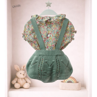 Conjunto Micolino 2 Piezas Art.1825 'Familia Lena' Musgo