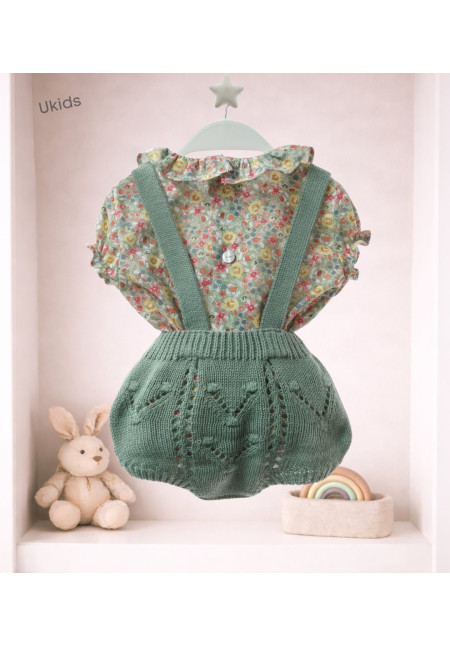 Conjunto Micolino 2 Piezas Art.1825 'Familia Lena' Musgo