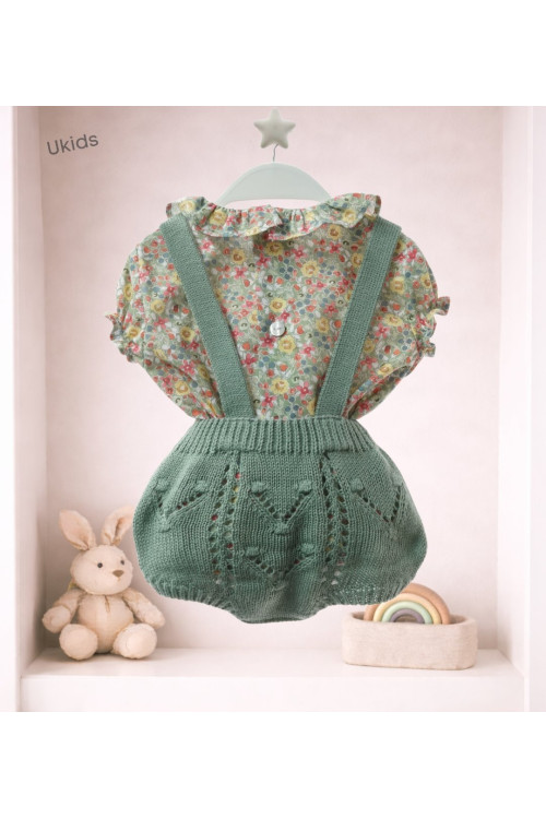 Conjunto Micolino 2 Piezas Art.1825 'Familia Lena' Musgo