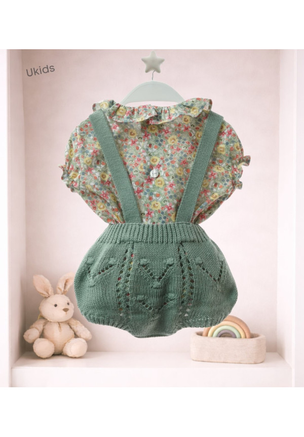 Conjunto Micolino 2 Piezas Art.1825 'Familia Lena' Musgo