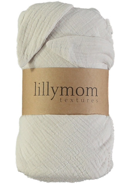 Capa Baño Rizo Orejitas Xl Towel Textures  Color Cream