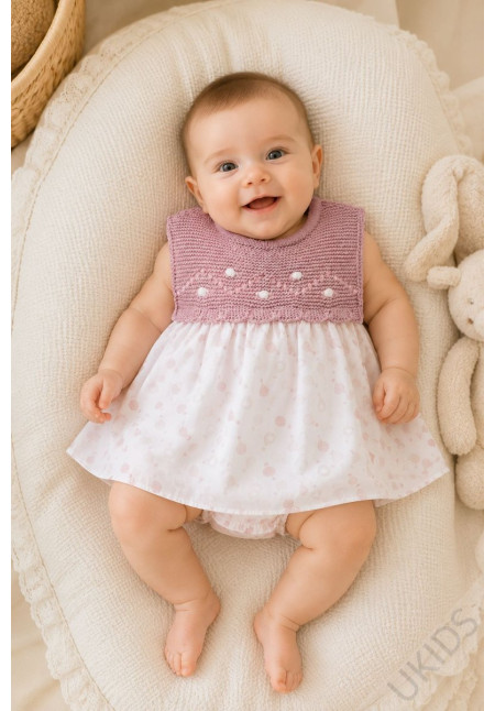 Jesusín Con Braguita Familia Dasha Color Rosa Empolvado