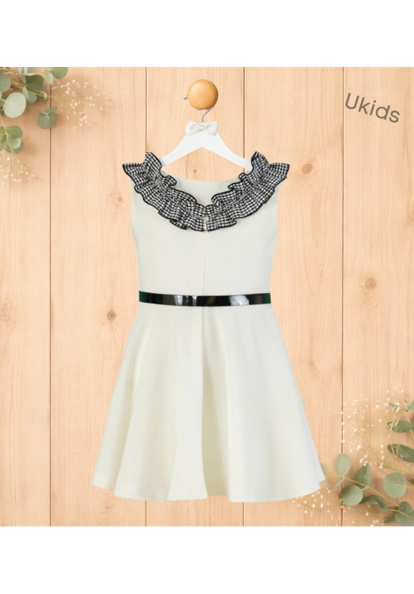 Vestido Niña. Beig