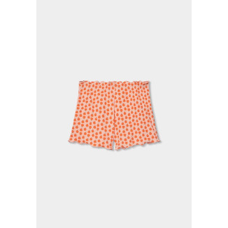Pijama Canalé Estampado Niña Naranja