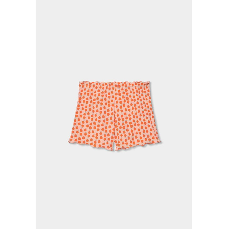Pijama Canalé Estampado Niña Naranja