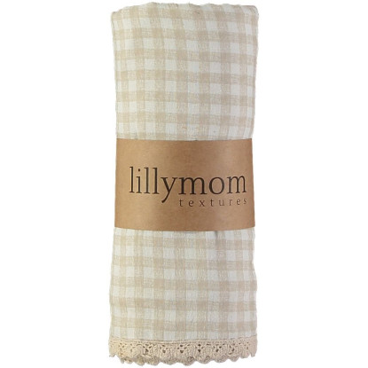 Muselina Orgánica Xxl Plaid Toscana Sand