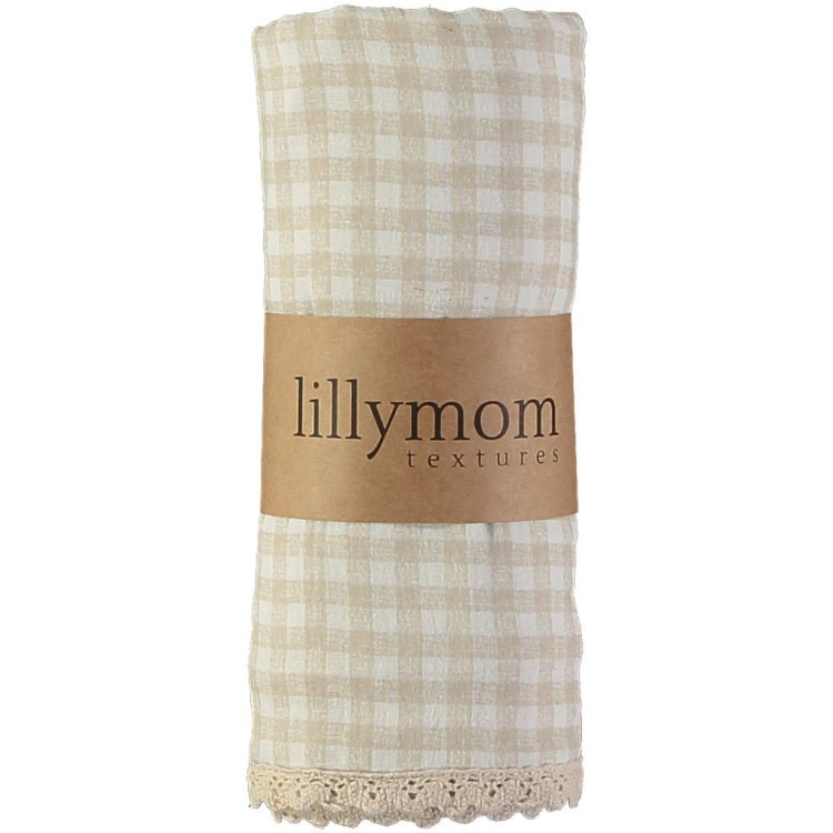 Muselina Orgánica Xxl Plaid Toscana Sand