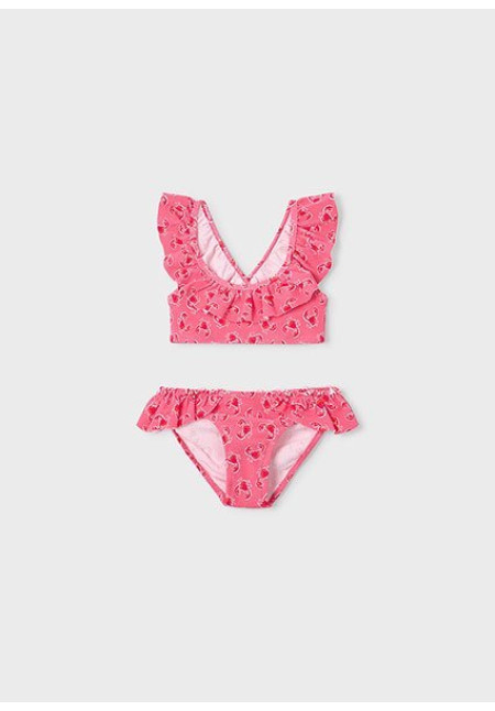 Bikini Estructura Estampado Geranio