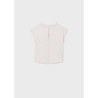 Camiseta M/C Grafica Hueso