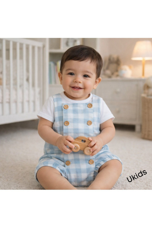 Conjunto Micolino 2 Piezas Art.1829 'Familia Tatiana' Celeste