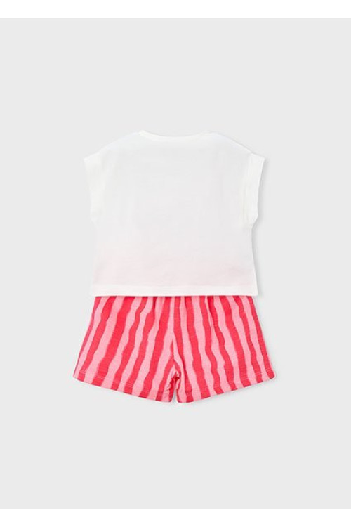 Conj. Short Felpa Flame Amapola