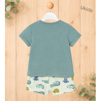 Conj. Pantalon Corto Punto color palo