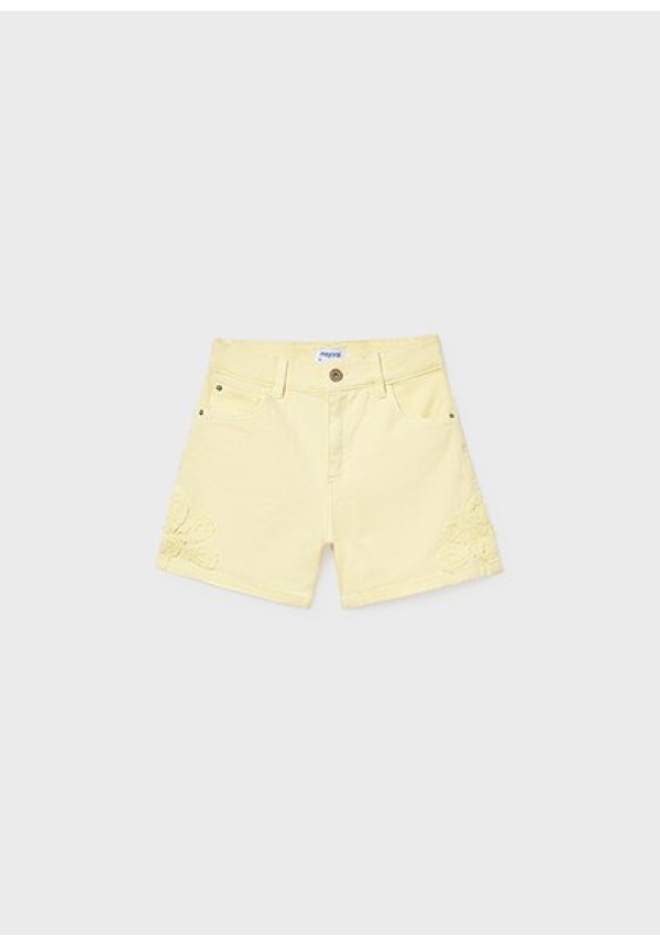 Pantalon Corto Sarga Fantasia Vainilla