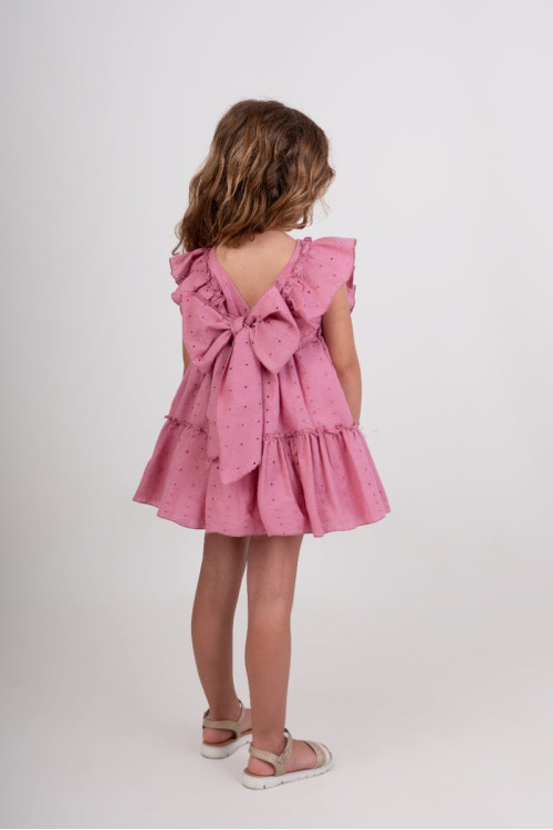 Vestido ceremonia color fucsia