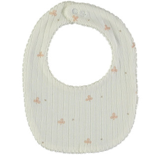 Babero Maxi Rib Baby Clovers Color Nude