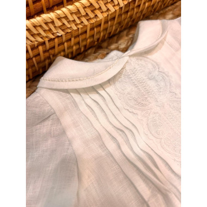 Pelele Lino Diente Rata Lorza Crudo