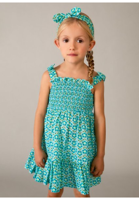 Vestido Estampado Banda Oceano