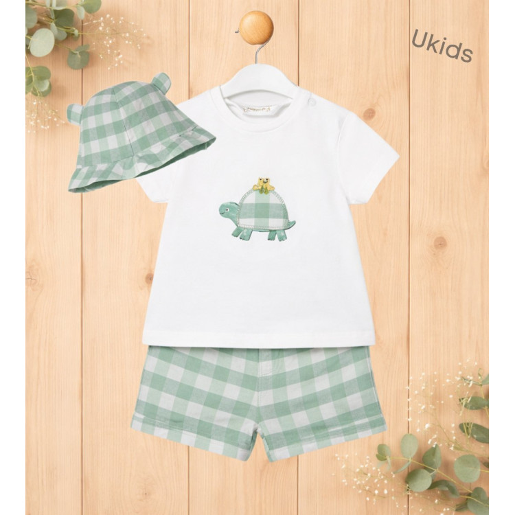 Conj. Pantalon Corto Y Gorro Manzana