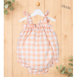 Ranita Bebé Niña. Color Mandarina