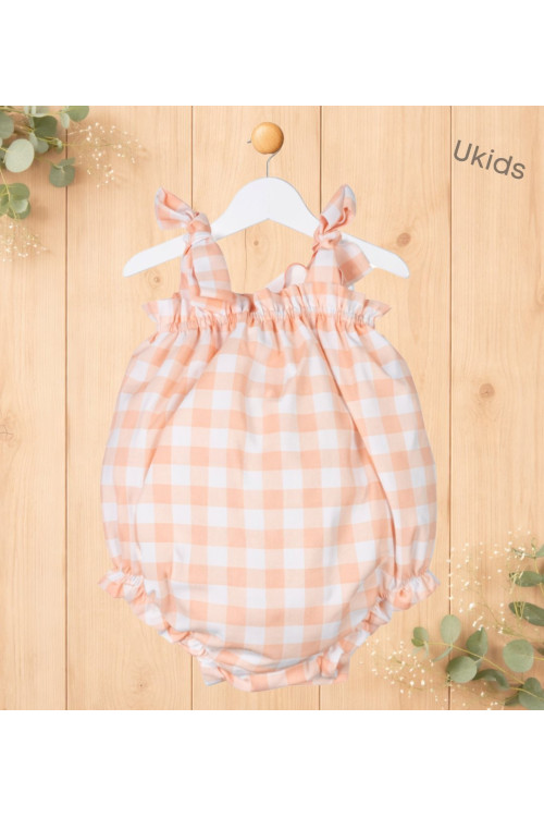 Ranita Bebé Niña. Color Mandarina