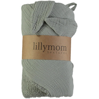 Capa Baño Rizo Orejitas Xl Towel Textures  Color Forest