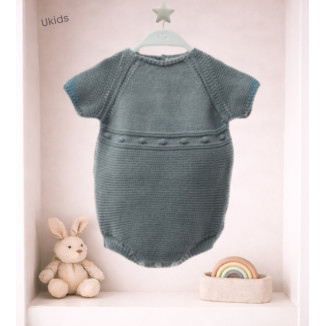 Body Bebe Art.8406 'Garbanzos' Turquesa