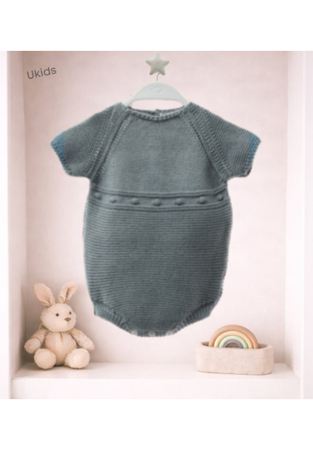 Body Bebe Art.8406 'Garbanzos' Turquesa