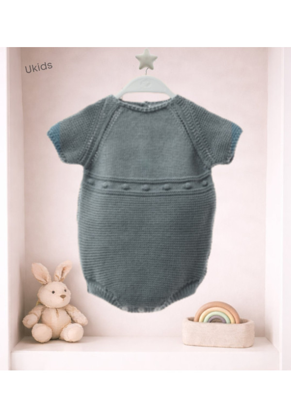 Body Bebe Art.8406 'Garbanzos' Turquesa