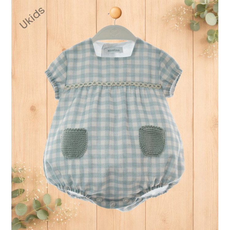 Pelele Art.0955 'Familia Nika' Verde Empolvado