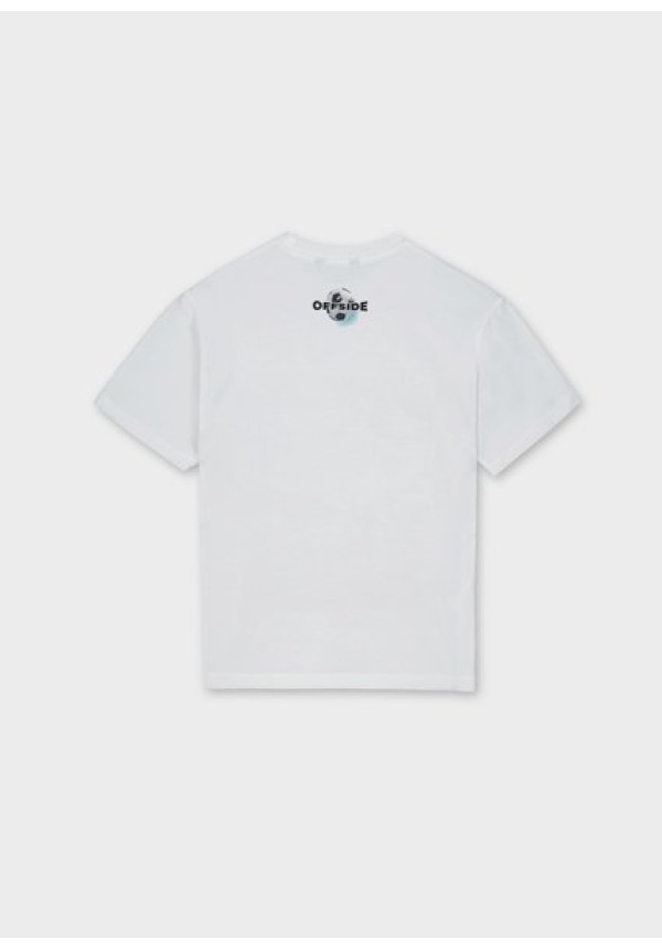 Camiseta M/C Back Print Blanco