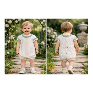 Ranita Algodón Color Verde Empolvado