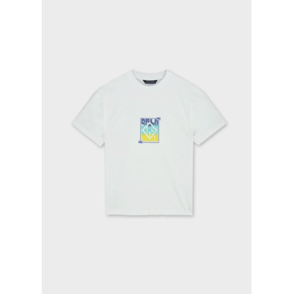 Camiseta M/C Back Print Bco-Lemon