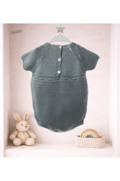 Body Bebe Art.8406 'Garbanzos' Turquesa