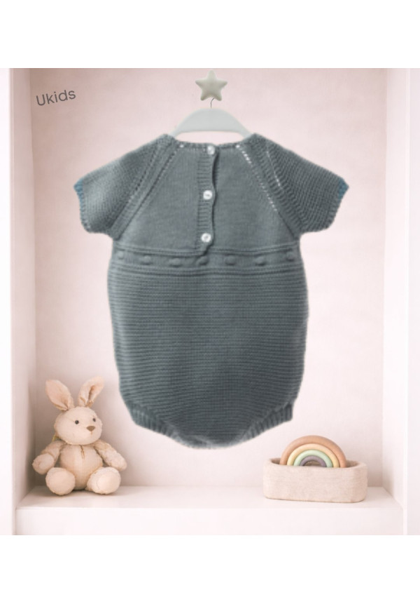 Body Bebe Art.8406 'Garbanzos' Turquesa