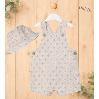 Peto Y Gorro Terracota